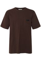 klassisches SOLID SDVicente Herren T-Shirt mit Rundhals Shirt 21106125-190814 Braun