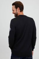 klassische FQ1924 FQErland Herren Zip-Jacke mit Stehkragen Jacke 21900122-ME-193911 Schwarz