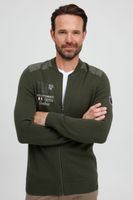 classic FQ1924 FQErland men's zip jacket with stand-up collar jacket 21900122-ME-190413 Green