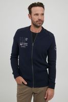 classic FQ1924 FQErland men's zip jacket with stand-up collar jacket 21900122-ME-193923 Blue