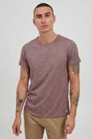 klassisches 11 PROJECT PRTullio Herren T-Shirt mit Rundhals Shirt 21300777-ME-191526 Rot