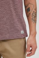 klassisches 11 PROJECT PRTullio Herren T-Shirt mit Rundhals Shirt 21300777-ME-191526 Rot