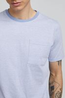 klassisches SOLID SDAnton Herren T-Shirt mit Rundhals Shirt 21106482-164033 Blau