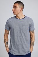 klassisches SOLID SDAnton Herren T-Shirt mit Rundhals Shirt 21106482-193937 Blau