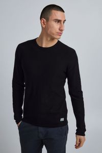classique 11 PROJECT PRFriko homme pull maille fine avec col rond pull en maille 20714436ME-194007 Noir