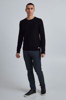classique 11 PROJECT PRFriko homme pull maille fine avec col rond pull en maille 20714436ME-194007 Noir