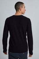 classique 11 PROJECT PRFriko homme pull maille fine avec col rond pull en maille 20714436ME-194007 Noir