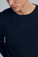 classique 11 PROJECT PRFriko homme pull maille fine avec col rond pull en maille 20714436ME-194024 Bleu