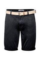 classic 11 PROJECT PRFribus men's chino shorts with button and zipper shorts 20714807ME-194007 Black