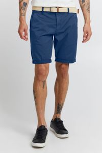 klassische 11 PROJECT PRFribus Herren Chino Shorts mit Knopf und Reißverschluss Shorts 20714807ME-194024 Blau