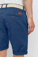 klassische 11 PROJECT PRFribus Herren Chino Shorts mit Knopf und Reißverschluss Shorts 20714807ME-194024 Blau