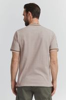 classic FQ1924 FQIikay men's T-shirt with crew neck shirt 21900187-ME-171113 Brown