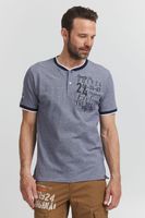 classic FQ1924 FQIikay men's T-shirt with crew neck shirt 21900187-ME-193923 Blue