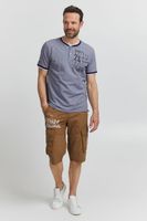 classic FQ1924 FQIikay men's T-shirt with crew neck shirt 21900187-ME-193923 Blue