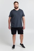 classica SOLID SDBedo BT uomo T-shirt con scollo a V T-shirt uomo 21300881-ME-1940101 Blu