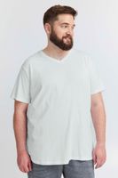 klassisches SOLID SDBedo BT Herren T-Shirt mit V-Ausschnitt Shirt 21300881-ME-110601 Weiß