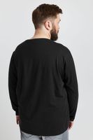 classique SOLID SDBedon BT homme T-shirt manches longues avec col rond T-shirt manches longues homme 21300882-ME-194007 Noir