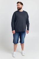 classic SOLID SDBedon BT men's longsleeve with crew neck long-sleeve shirt 21300882-ME-1940101 Blue