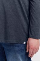 classic SOLID SDBedon BT men's longsleeve with crew neck long-sleeve shirt 21300882-ME-1940101 Blue