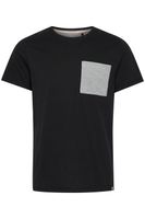 klassisches BLEND BHBenedikt Herren T-Shirt mit Rundhals Shirt 20714408ME-194007 Schwarz