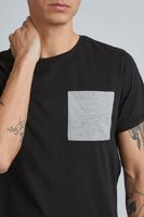 klassisches BLEND BHBenedikt Herren T-Shirt mit Rundhals Shirt 20714408ME-194007 Schwarz