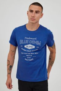 classique BLEND BHAdam homme T-shirt avec col rond T-shirt homme 20714404ME-194050 Bleu