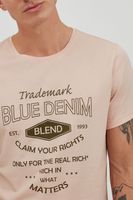 classique BLEND BHAdam homme T-shirt avec col rond T-shirt homme 20714404ME-141506 Rose