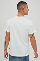 klassisches BLEND BHAdam Herren T-Shirt mit Rundhals Shirt 20714404ME-110602 Weiß