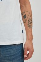 klassisches BLEND BHAdam Herren T-Shirt mit Rundhals Shirt 20714404ME-110602 Weiß