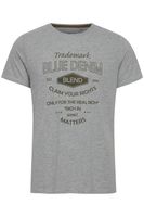 klassisches BLEND BHAdam Herren T-Shirt mit Rundhals Shirt 20714404ME-200274 Grau