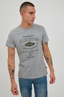 klassisches BLEND BHAdam Herren T-Shirt mit Rundhals Shirt 20714404ME-200274 Grau