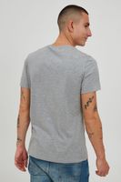 klassisches BLEND BHAdam Herren T-Shirt mit Rundhals Shirt 20714404ME-200274 Grau