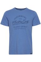 klassisches BLEND BHAmatus Herren T-Shirt mit Rundhals Shirt 20714728ME-183928 Blau