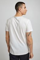 klassisches BLEND BHAmatus Herren T-Shirt mit Rundhals Shirt 20714728ME-110602 Weiß