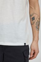 klassisches BLEND BHAmatus Herren T-Shirt mit Rundhals Shirt 20714728ME-110602 Weiß