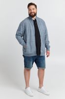 classic BLEND BHLenner BT men's sweat jacket with stand-up collar jacket 20714929ME-194013 Blue