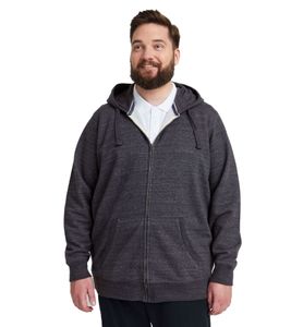 clásica BLEND BT Velno hombre chaqueta con capucha con cremallera chaqueta sudadera 20714928ME-194007 Negro