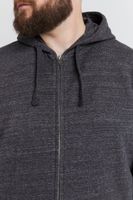 klassische BLEND BT Velno Herren Kapuzenjacke mit Reißverschluss Sweatjacke 20714928ME-194007 Schwarz