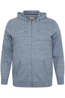 klassische BLEND BT Velno Herren Kapuzenjacke mit Reißverschluss Sweatjacke 20714928ME-194013 Blau