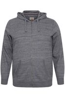 classic BLEND BT Velno men's hooded jacket with zipper sweat jacket 20714928ME-200277 Grey