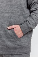 classic BLEND BT Velno men's hooded jacket with zipper sweat jacket 20714928ME-200277 Grey