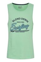 classique BLEND BDLingo homme débardeur avec col rond shirt sans manches 20714921ME-156114 Turquoise