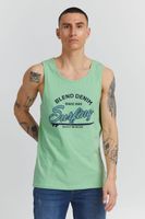 classique BLEND BDLingo homme débardeur avec col rond shirt sans manches 20714921ME-156114 Turquoise