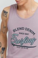 classico BLEND BDLingo uomo canotta con girocollo maglia senza maniche 20714921ME-173808 Viola