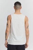 classic BLEND BDLingo men's tank top with crew neck top 20714921ME-110602 White