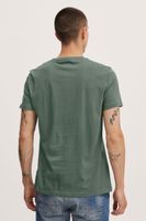 klassisches BLEND Herren T-Shirt mit Rundhals Shirt 20714250-186011 Grün