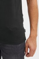 klassisches 11 PROJECT PRChris Herren T-Shirt mit Rundhals Shirt 20715521ME-194007 Schwarz