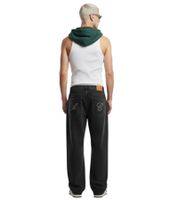 Another Cotton Lab DAD Men's Denim Trousers, 5-Pocket Style, Cotton Jeans, PD00003485, Black