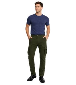 classic FQ1924 FQHarris men's cargo pants with button and zipper casual pants 21900476-ME-190413 Green