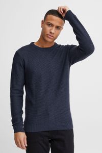 classique 11 PROJECT PRTill Fine homme pull maille fine avec col rond pull en maille 21301004-ME-1940101 Bleu